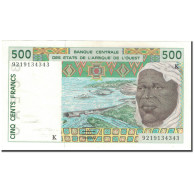 Billet, West African States, 500 Francs, KM:710Kb, SUP - États D'Afrique De L'Ouest