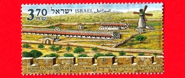 ISRAELE - Usato - 2010 - 150 Anni Delle Mura Città Vecchia Di Gerusalemme - 370 - Gebruikt (zonder Tabs)
