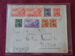 Lettre D Egypte De 1951. Du Caire A Destination De Dijon - Lettres & Documents