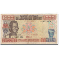 Billet, Guinea, 1000 Francs, 1960-03-01, KM:32a, TB - Guinee