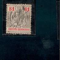 BRITISH HONDURAS1913-17: Scott82(Michel73)used Cat.Value70Euros($84+) - British Honduras (...-1970)
