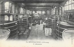 Publicité Alcool: La Bénédictine à Fécamp - Le Laboratoire - Carte N° 4 Non Circulée - Publicité