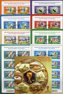 Championat 2018 RUSSIA 2559/66 8x 8-KB+Block 261 O 260€ Fußball-WM Hb Blocs Sheets M/s Soccer Sheetlets Bf Football - Full Sheets