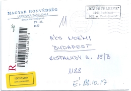 B2483 Hungary Philately Postal History Taxe Percue Registered+Registered Delivery - Briefe U. Dokumente