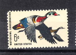 U.s.a.   -  1968.  Oche In Volo. Geese In Flight.  MNH - Oies