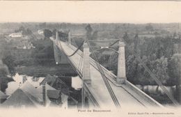 Cp , 72 , BEAUMONT-sur-SARTHE , Le Pont - Beaumont Sur Sarthe