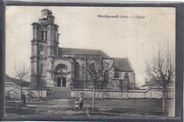 Carte Postale 60. Montjavoult  L'église Très Beau Plan - Montjavoult