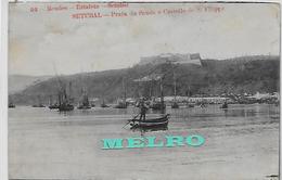 PORTUGAL-  Setúbal - Praia Da Saúde E Castello De S. Filipe. - Setúbal