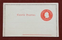 REPUBBLICA ARGENTINA  CARTA POSTAL  4 CENTAVO  NUOVA - Unused Stamps