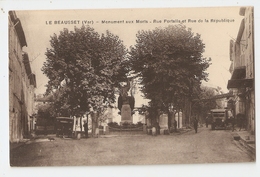 83 Le Beausset, Monument Aux Morts, Rue Portalis Et Rue De La République (A3p10) - Le Beausset