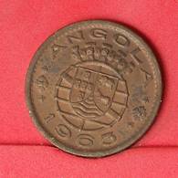 ANGOLA 1 ESCUDOS 1963 -    KM# 76 - (Nº25806) - Angola