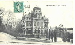 80 Montdidier Caisse D' Epargne  Cpa Cachet 1914 - Montdidier