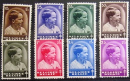 BELGIQUE               N° 438/445                 NEUF* - Unused Stamps