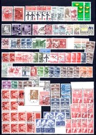 250 Stamps - As Scanned. A Lot Of Pairs, Blocks Etc - Collections