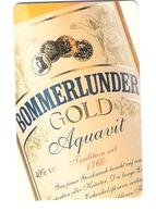 Germany - K 1983  12.93 - Bommerlunder Gold - Food - Drink - K-Serie : Serie Clienti