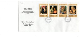 NOUVELLES HEBRIDES FDC 1978 NOEL LEGENDE ANGLAISE - PRIX FIXE - FDC