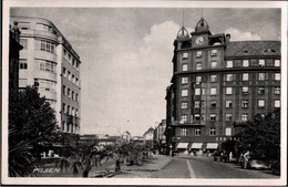 !  1941 Pilsen, Plzen, Deutsche Dienstpost Böhmen Und Mähren, Alte Ansichtskarte - Czech Republic