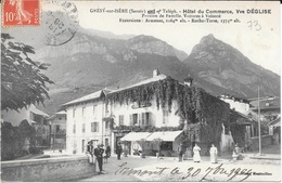 73 - Grésy-sur-Isère - Hôtel Du Commerce, Vve DEGLISE - Circulé 1908 - TBE - Gresy Sur Isere