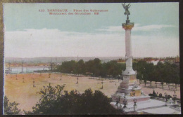 Bordeaux - Place Des Quinconces, Monument Des Girondins - Carte Couleur Non-circulée - Bordeaux