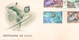 Rep Dem Du Congo 1965 UIT FDC - FDC