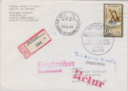 Spitzbergen 1989 Return R-letter Isfjord Pa Svalbard Ca 3.4.89 (41006) - Other & Unclassified