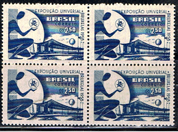 BRA 335 // Y&T 645 X 4 // 1958 - Unused Stamps