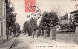 Delcampe - 92 BOIS COLOMBES RUE DE LA COTE SAINT THIBAULT ANIMEE - Colombes