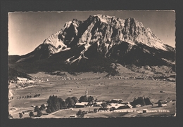 Lermoos / Ehrwald - Ehrwald Mit Zugspitzmassiv - 1958 - Ehrwald