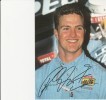 MICHAEL SCHUMACHER - CARTE POSTALE IMPRIME AVEC SIGNATURE - Sportsmen