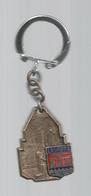 Porte Clefs, Clés , LOURDES , SAINT CHRISTOPHE , Blason , 2 Scans ,  Frais Fr 1.95 E - Porte-clefs