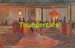 CPA GHANA GOLD COAST ARTIST SIGNED CHEESMAN ILLUSTRATEUR RAPHAEL TUCK  A NATIVE COURT - Ghana - Gold Coast