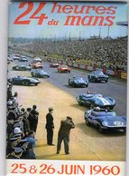 24 Heures Du Mans 1960  -  Jaguar - Aston Martin - Ferrari  -  Fridge Magnet 80x55mms - Sports