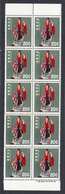 Ryukyu Islands 1961-64 Mint No Hinge, Strip Of 10, Sc# 84A - Ryukyu Islands