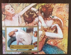 FUJEIRA TABLEAUX/PAINTING, IMPRESSIONNISTES - Michel BF 123A ** MNH.  Degas - Impressionismus