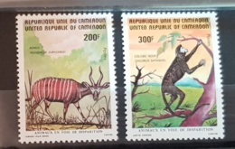 CAMEROUN Animaux En Voie De Disparition, Yvert N° 698/99 ** MNH. - Andere & Zonder Classificatie