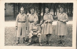 CPA Militaria Groupe De Soldats Du 107e RI - Reggimenti