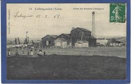 CPA Tarn 81 La Bruguière Circulé Usine - Labruguière