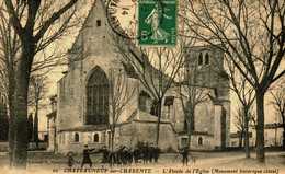 16....Charente...Chateauneuf Sur Charente......l'abside De L'eglise - Chateauneuf Sur Charente