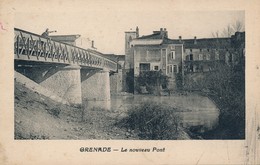 CPA 40 GRENADE SUR ADOUR Le Nouveau Pont Sur L'Adour - Autres & Non Classés