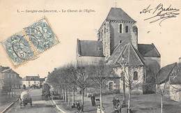 Savigny En Sancerre       18      Le Chevet De L'Eglise      (voir Scan) - Otros & Sin Clasificación