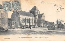 Savigny En Sancerre       18     Eglise Et La Place    (voir Scan) - Other & Unclassified