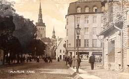Estonia - Karja Tän (animation, Shops, Theater Keller Photo Postcard Parikas Tallinn 1927) - Estland
