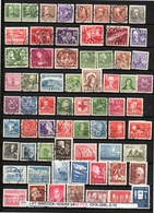 SWEDEN-KINGDOM: #1930/60`S # SELECTION CONTENTS# 66 PCS IN MIXED CONDITION#. CFIX-200L-2 (10) - Collections