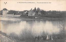 Villeneuve Sur Cher        18         Vue Prise Des Bords Du Cher     (voir Scan) - Other & Unclassified