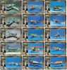 A01200 China World War II Airplane 15pcs - Avions