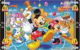 M01194 China Mcdonald's Disney Puzzle 4pcs - Alimentation