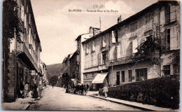 34 SAINT PONS - La Grande Rue Et Le Bureau De Poste - Saint-Pons-de-Mauchiens