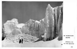 PIE-H-18-6046 : EAST AFRICA.  KILIMANJARO CRATER. ETERNAL ICE ON THE EQUATOR. - Tanzania