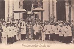 PIE-H-18-6090 : SIAM. NOCES D'ARGENT SACERDOTALES D'UN PRETRE SIAMOIS. SIAMESE PRIEST. - Thaïlande