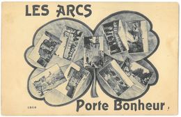 CPA LES ARCS SUR ARGENS - Porte Bonheur - Multi-Vues - Ed. Guende N°1808 - Les Arcs